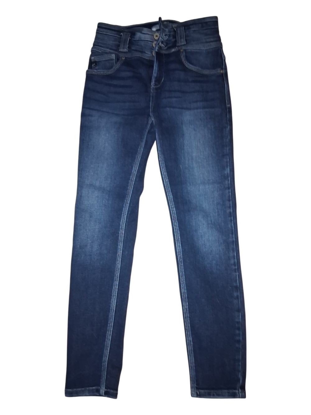 Kardashian Kollection Dark Indigo High-Rise Skinny Jeans